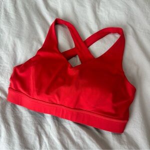 Lululemon Envital Sports Bra Size 10 Grenadine Red